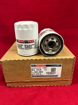 *12 PACK* Genuine OEM Motorcraft FL-500-SB12 Engine Oil Filter Ford AA5Z6714A • $67.47