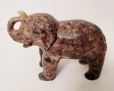 Vintage Marble Elephant Minatures Hand Carved Excellent Condition Paper Weight • $20.18