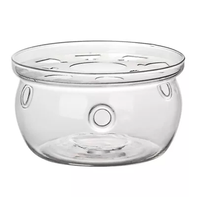TOPBATHY Glass Tea Warmer Tea Stove Stand With Candle Holder- • $13.10