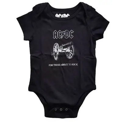 AC/DC Baby Grow - Official Licensed Merchandise Baby Body Suits - Free Postage • £13.95