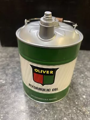 Oliver Vintage Hydrolic Oil Can Coin Bank. By First Gear   4” Tall.  NO BOX • $20