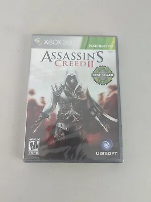 $14.99 • Buy Assassin's Creed II (Microsoft Xbox 360) Factory Sealed Large Rip In Plastic Bak