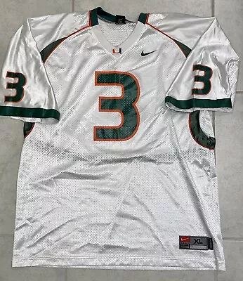 Vintage Miami Hurricanes Nike Jersey • $65