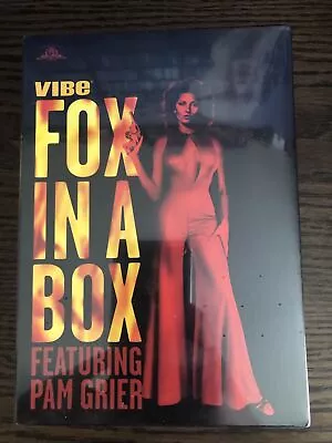 Fox In A Box - Pam Grier  New Sealed 4-Disc DVD Box Set Vibe 2005 Foxy Brown • $50