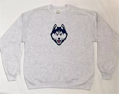 UConn Huskies Connecticut Crewneck Sweatshirt XL Jersey Shirt Vintage Logo New • $18.99