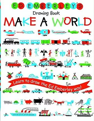 Ed Emberley's Drawing Book: Make A World • $13.68