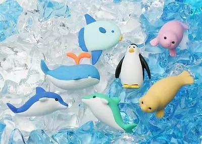 £1.79 • Buy Novelty Japanese IWAKO Puzzle Eraser Rubbers - IWAKO Marine Animal Erasers