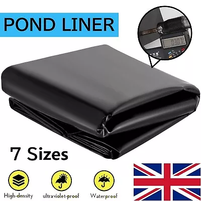 £13.59 • Buy Heavy Duty Fish POND LINER Garden Pool HDPE Membrane Reinforced Landscaping New