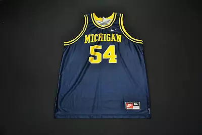 VTG Michigan Wolverines NCAA Basketball Jersey Nike XL 10224S • $59.99