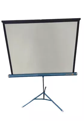 Vintage Da-Lite Flyer 40 X 40   Projection Screen With Original Box • $58.91