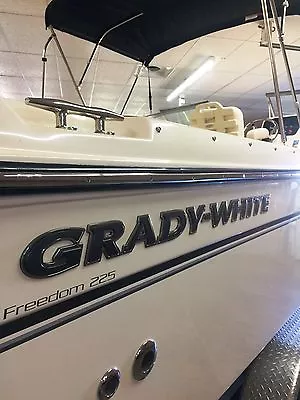 $479.95 • Buy Grady White Hull Logo Set Chrme/mag 2015 180 - 285 -