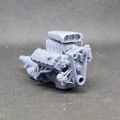 Blown Ford 427 SOHC Buzzard Catcher Model Engine Resin 3D Printed 1:24-1:8 Scale • $46.71
