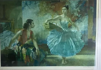 £125 • Buy Sir William Russell Flint Limited Edition Prints Eve And Jasmin Signed 76 X 59
