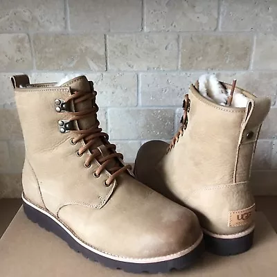 Ugg Hannen Tl Desert Sand Waterproof Leather  Work Boots Shoes Size 7 Mens • $152.99