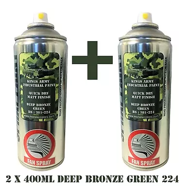 Deep Bronze Green Army Paint Military Vehiclepaintballairsoftmodel Paint  X2 • £23.75