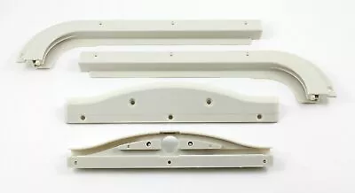 Vw Type 1 Bug 1964+on & Super Beetle Metal Crank Sunroof Plastics Rail Guide Kit • $60