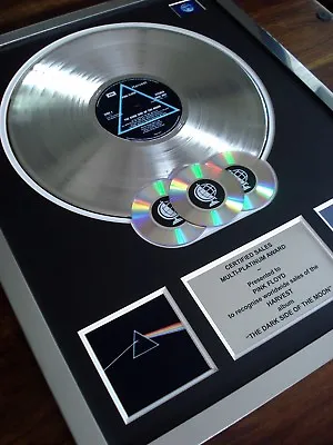 £174.99 • Buy Pink Floyd The Dark Side Of The Moon Lp Multi Platinum Disc Record Award Album