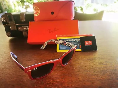 Ray Ban Wayfarer Rare Prints Special Series - NEVER WORN • $200