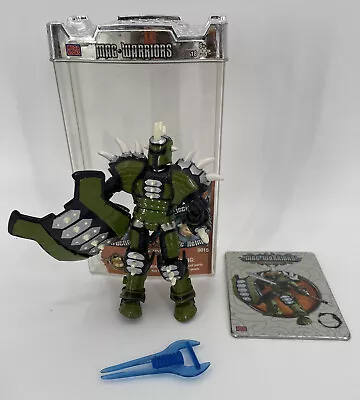 Mega Bloks Mag Warriors Drachnid Warrior Magnetic Figure Inc Shield Card Box • $24.77