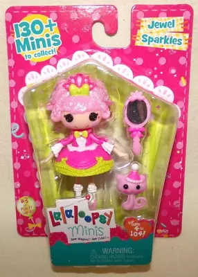 Lalaloopsy Minis Jewel Sparkles Doll Figure Super Silly Party Series 2015 NEW • $13.99