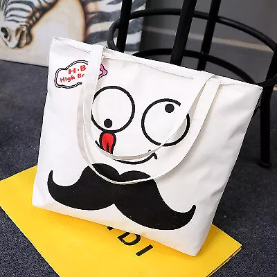 New Eco Bag With Mustache Stylish Accessory Fashion Bags • $9