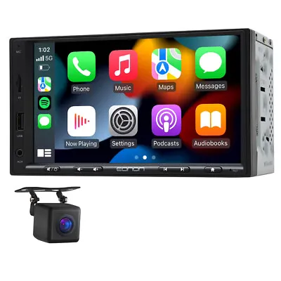 $79.98 • Buy 7  Double 2Din Car Stereo Radio Touch Screen Wireless Apple CarPlay Android Auto