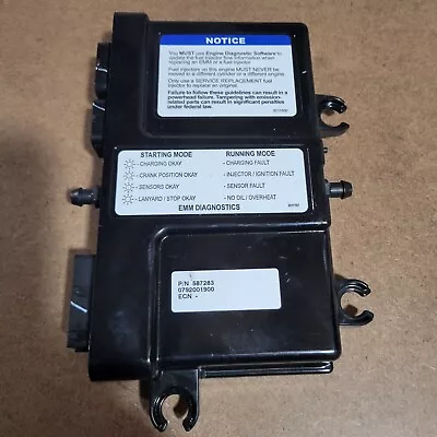 NEW 587283 OEM Evinrude E-Tec 3-cyl. EMM Module 65-90HP 587128 586970 0587283 • $1595