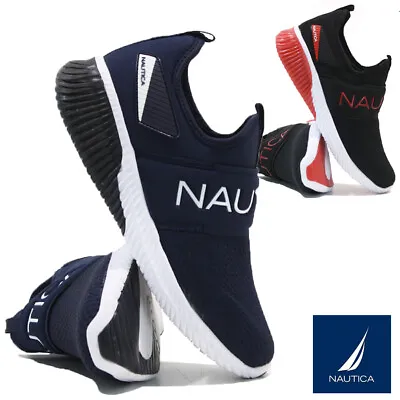 Mens Slip On Casual Walking Running Jogging Sports Gym Trainers Shoes Pumps Size • £12.95