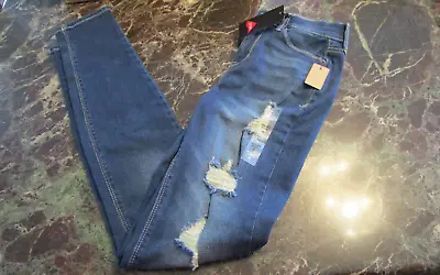Mudd Skinny Stretch Jeans Jr Sz 3l 26w High Rise Jegging Nwt • $19.99