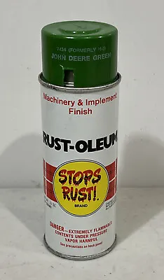 Vintage Rust Oleum Spray Paint Can John Deere Green Machinery & Implement Finish • $67