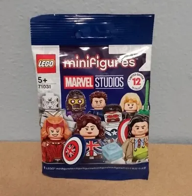 🟪 LEGO 71031 Marvel Studio Captain America Minifigure Brand New & Sealed  • £21.95