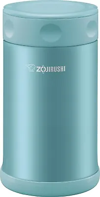 ZOJIRUSHI SW-FCE75-AB Stainless Steel Food Jar 750 Ml Aqua  Aqua Blue • $87.99