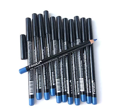 12 Pcs NABI E20 SATIN BLUE Eye Liner Eyeliner Pencil  .04 Oz • $15