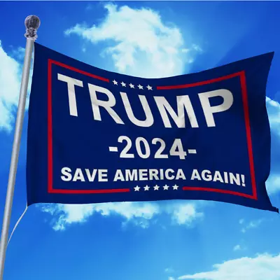 3x5 Feet Trump 2024 President Flag Take Save America Back Donald MAGA Republican • $4.69