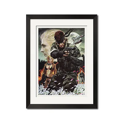 $69.99 • Buy 17x24.5 Print - Metal Gear Solid Snake Eater Art Poster Print 0548