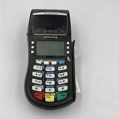 Hypercom Optimum T4220 Credit Card Processing Terminal Machine Black No AC Cord • $19.99