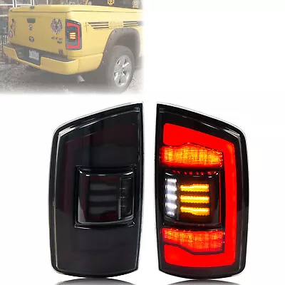 LED Tail Lights For Dodge Ram 3rd Gen 2002-2005 Sequential Signal Rear Lamps • $259.99