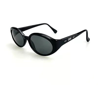 DKNY Sunglasses Mod. Downing K0450 Black Oval Retro Vintage SCRATCHED • $36.79