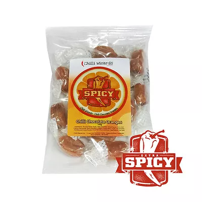 £3.25 • Buy Ghost Pepper Chilli Chocolate Oranges - Chilli Boiled Sweets 100g New Product