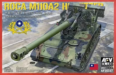 AFV Club AF35337 1/35 ROCA M110A2 203mm Howitzer - USA Shipping • $99