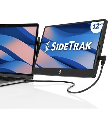 SideTrak Swivel 12.5” Patented Attachable Portable Monitor Mac PC 1920-1080 • $189.99