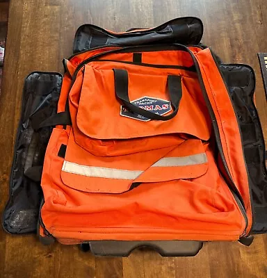 Thomas Transport Pack ALS Ultra Roller Medic EMS Emergency Orange-Shell Only • $100