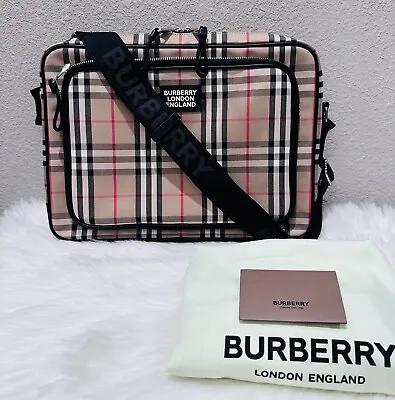 NEW Burberry Vintage Check Messenger Bag • $795