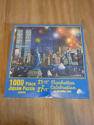 1000 Piece Puzzle Manhattan Celebration  Alexander Chen New York AC56201 SunsOut • $14.67