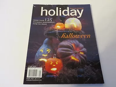 Martha Stewart Living Halloween Holiday 2004 Magazine Book Special Issue • $11.99