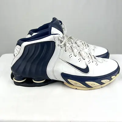 Nike Shox Lethal TB Zoom Flight Shoes Men Size 12 Posite Blue White Basketball • $79.99