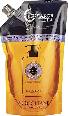 L'OCCITANE Shea Lavender Hands And Body Liquid Soap Refill 500 Ml | Enriched W • £23.75