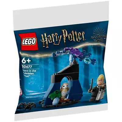 LEGO Harry Potter Draco In Forbidden Forest Wizarding World Owl 30677 (SEALED) • $11.95