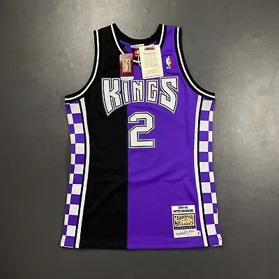 100% Authentic Mitch Richmond Mitchell Ness 94 95 Kings Jersey Size 40 M Mens • $350