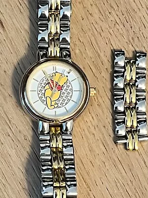 TIMEX Winnie The Pooh Vintage Watch Women Adjustable Size (Needs Battery) EUC • $30